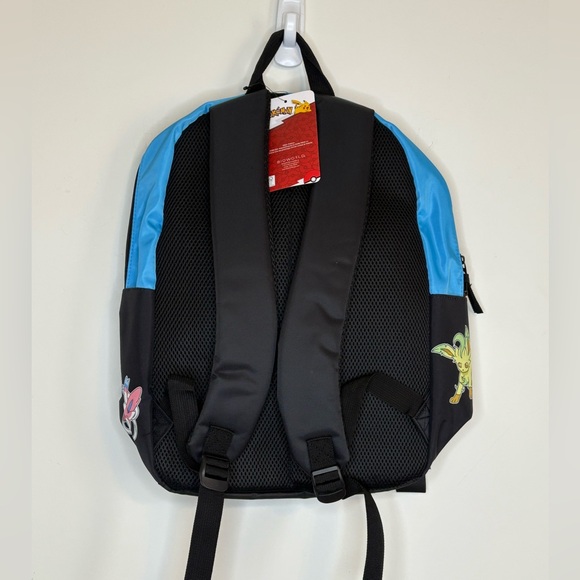 Pokémon Eevee Evolutions  Bioworld Backpack Black and Blue NWT - Picture 3 of 15